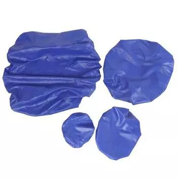 4 шт. полиуретановые чехлы для стоматологического кресла, не требующие стирки, комплект подушек и подголовников, синий L Blue