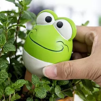 4 шт. поливочные шипы, милые лягушки, шарики для полива растений, легко установить, для комнатных и уличных растений, самополивные шипы, автоматическая поилка для растений Sets