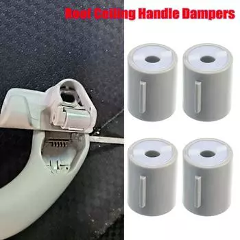 4 шт., потолочная ручка автомобиля, демпферы, зажим для подлокотника, кронштейн для VW Tiguan Golf Jetta Bora Polo 2018 Skoda Octavia Chery A3 A5