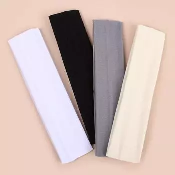 4 шт., повязка на голову для занятий спортом на открытом воздухе, портативная фитнес-повязка для волос, женская повязка на голову, эластичная повязка для велоспорта, йоги, бега, упражнений