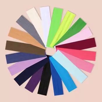 4 шт., повязка на голову для занятий спортом на открытом воздухе, портативная фитнес-повязка для волос, женская повязка на голову, эластичная повязка для велоспорта, йоги, бега, упражнений