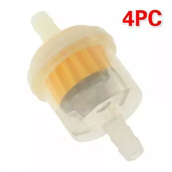 4 шт. Профессиональный универсальный шланг мини прозрачный встроенный фильтр для бензина мотоцикла скутера 4PC