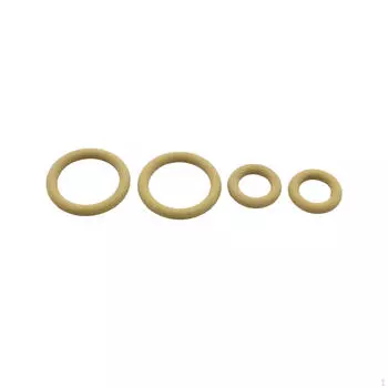 4 шт. прокладки F4TZ-6N653-A желтая резина подходит для 7.3L 1994-2003 дизельных турбин пьедестал заменяет