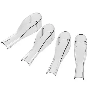 4 шт. прозрачный защитный чехол для электрической зубной щетки Oral B, сменная головка, гигиеническая пылезащитная защита для зубной щетки для путешествий