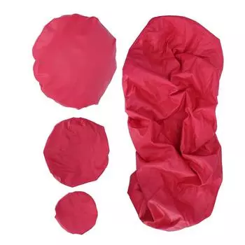 4 шт. ПУ водонепроницаемый защитный чехол для стоматологического кресла не требует стирки комплект чехлов для стоматологического оборудования(L Розово-красный) L розы красного