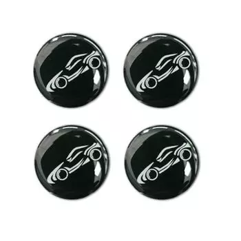 4 шт. ПВХ наклейки на замочную скважину для автомобильного замка, протектор замочной скважины для автомобильного замка, украшение для автомобильного замка pattern