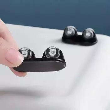 4 шт., ящик для хранения клейких шкивов, ролики, мусорный бак, самоклеящиеся колеса для мебели, бесшумные колеса без царапин, ящик для мусора