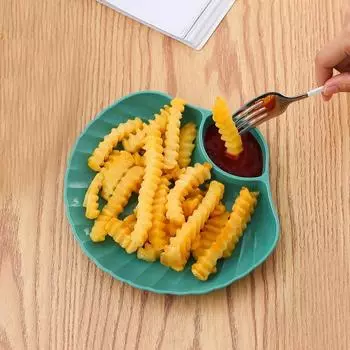 4 шт. Раковина тарелка зеленая десертная ракушка тарелка семейный суши завтрак сухофрукты закуска ракушка косточка вертел тарелка