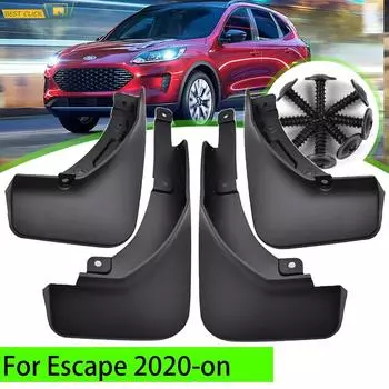 4 шт. раллийные брызговики для Ford Escape mk4 Kuga mk3 брызговики брызговики передние и задние крылья