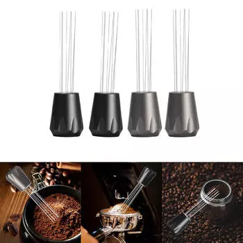 4 шт. Распределитель темперов для кофе, ручные тамперы