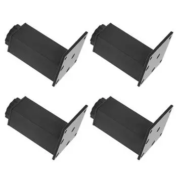 4 шт. Регулируемые ножки из алюминиевого сплава для дивана-кровати, опоры для шкафа, мебели