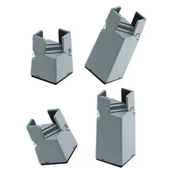 4 шт. Регулируемые ножки-подставки для мебели, стульев, с винтовым зажимом, сверхпрочные, для подъема стульев, диванов, столов, защитные накладки для ножек стульев C