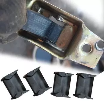 4 шт. Ремкомплект для ремонта автомобильного дверного ремня, стопорный демпфирующий зажим для Toyota Echo 1999 2000 2001 2002 2003 2004 –2006 Yaris Vitz, нейлон