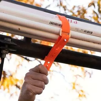 4 шт. ремни для снегоступов, регулируемые бинты для лыжных ботинок, многоцелевые сменные захваты для снегоступов чёрный