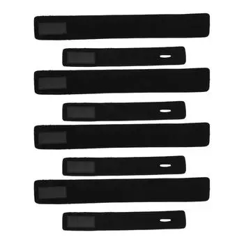 4 шт. ремни для удочек нейлоновые резиновые противоскользящие эластичные предотвращающие царапины пояс для обмотки удочек