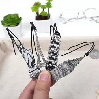 Металлические закладки для книг. 4 шт 4pcs