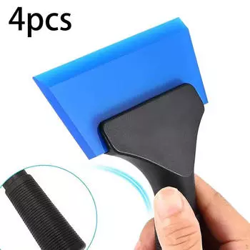 4 шт. резиновые сменные головки для скребка, автомобильный инструмент, гибкость, удобные портативные инструменты для тонировки окон