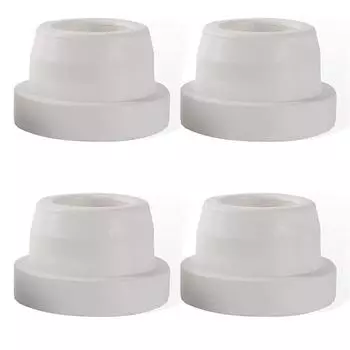 4 шт. Резиновые заглушки для лестницы, Резиновый буфер для лестницы бассейна, Бамперы для лестницы бассейна, Резиновый наконечник для лестницы бассейна, Запасная часть