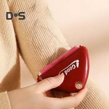 4 шт. ролик для удаления ворса, встроенный пылезащитный чехол, моющийся, липкий, портативный, мини, для удаления шерсти собак и кошек красный