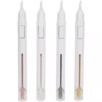 4 шт. Ручка для доттинга для нейл-арта, ручка для рисования на ногтях, DIY украшение, ручка для доттинга, инструменты для маникюра 1,2 мм 0.8mm