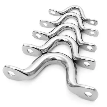 4 шт. ручка из нержавеющей стали проволочный ремень для крепления лодки морской крюк для крыла навес серебристый аксессуары для двигателей автофургонов