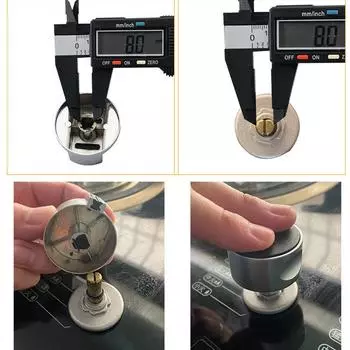 4 шт. ручка управления газовой плитой адаптеры поворотные переключатели духовки горелки ручка управления замена универсальная ручка управления 6