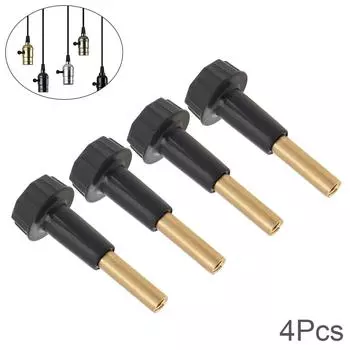 4 шт., ручки включения/выключения лампы, сменная ручка-удлинитель для светильника с медными удлинителями