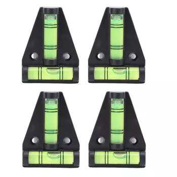 4 шт. RV T Level Многофункциональный портативный мини пузырьковый уровень для RV выравнивающие штативы Trai