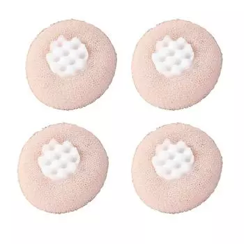 4 шт. с эластичной лентой Подсолнух Скраб для душа Супермягкий Удалитель омертвевшей кожи СПА-процедура