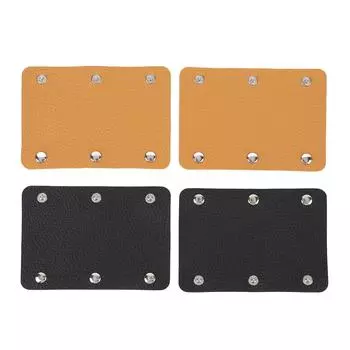 4 шт. Съемная накладка на ручку багажа из искусственной кожи, чехол для сумки, аксессуар для путешествий