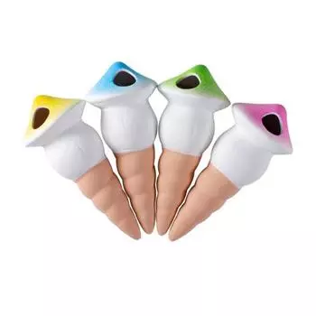 4 шт. Самополивающиеся луковицы Гриб Терракотовые поливочные шары Вставка для кашпо Автоматические поливочные луковицы для домашнего садоводства комнатных растений 4pcs