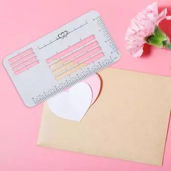 4 шт. шаблоны конвертов, руководство по адресации конвертов, легкие портативные трафареты для самостоятельной каллиграфии, линейка направляющих, набор шаблонов трафаретов