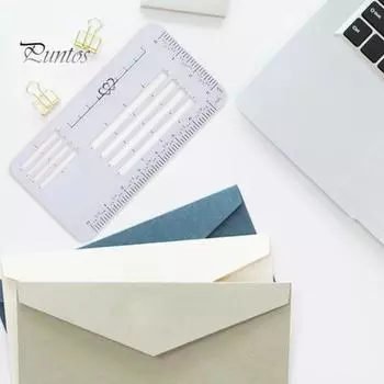 4 шт. шаблоны конвертов, руководство по адресации конвертов, легкие портативные трафареты для самостоятельной каллиграфии, линейка направляющих, набор шаблонов трафаретов 4pcs