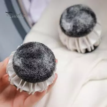 4 шт. шарик для стирки диаметром 6,5 см растворяет моющее средство быстрее удаляет ворс волос одежда мяч для улавливания волос стиральная машина средство для удаления ворса 4pcs