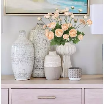 4 шт. шелковые ранункулюсы искусственные 16 головок цветов с длинными стеблями ранункулюсы искусственные цветы персидские искусственные цветы для свадебного стола центральный элемент домашнего декора 4pcs белый