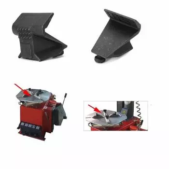 4 шт., шиномонтажный станок, часть обода, зажим, металлическая крышка, защитное сиденье, ремонт колеса, прочный черный цвет CHINA