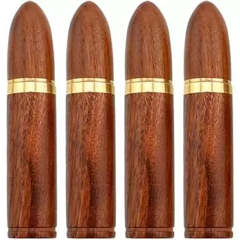 4 шт. швейных игл, деревянный футляр для шитья, коробка для вышивки, держатель для зубочисток, контейнер для домашнего инструмента для квиллинга S малиновый