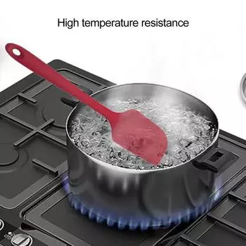 4 шт. силиконовая лопаточка, прочный, гибкий, термостойкий, легко чистится, набор скребков для выпечки, для домашней кухни