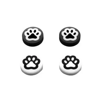4 шт. Силиконовые колпачки-накладки на джойстики-качалки для игровых консолей Odin 2 Portal/Odin 2 Mini/Odin 2 Cat paw