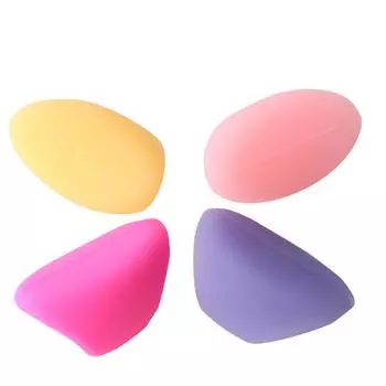 4 шт. силиконовые подставки для пальцев для флейты, аксессуары для духовых инструментов, желтый/розовый/розово-красный/фиолетовый