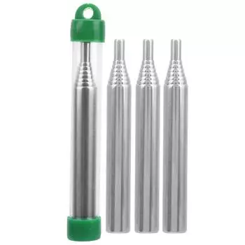 4 шт., складные пожарные сильфоны из нержавеющей стали для использования на открытом воздухе, выдувная трубка, инструмент для кемпинга и приготовления пищи