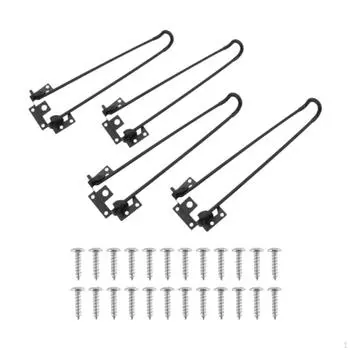 4 шт. складных ножек для стола, для улицы, простая установка, прочные, портативные, устойчивые Height 35cm