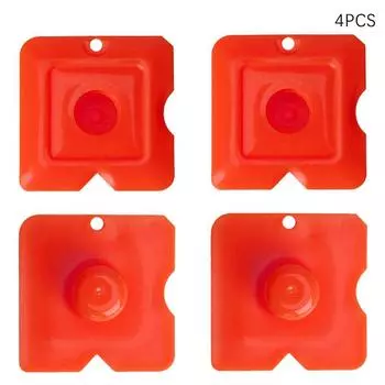 4 шт., скребок для стекла, цемента, герметик, инструмент для удаления затирки, инструменты для отделки дома, инструменты для чистки дома, ручной шпатель, инструмент красный