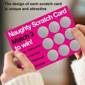 4 шт. Скретч-карты для пар Скретч-карты для пар Свидания Вызовы между парами