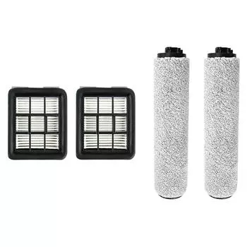 4 шт. сменная щетка для пола CrossWave HF3 3649A из АБС-пластика с длительным сроком службы, очень надежная роликовая щетка