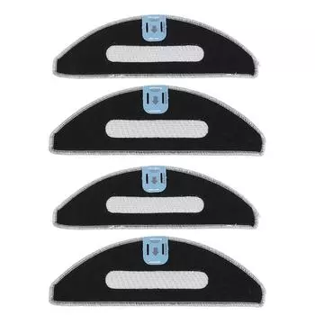 4 шт. сменные насадки для швабры для робота-пылесоса I5 J5, моющиеся многоразовые чистящие насадки из микрофибры