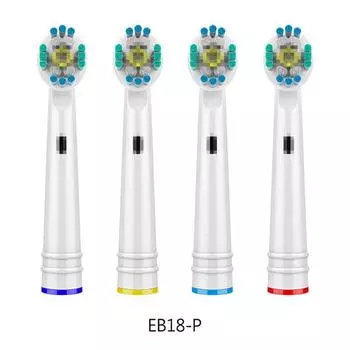 4 шт. Сменные насадки для зубных щеток Oral-B насадки для зубных щеток Advance Power / Pro Health электрические насадки для зубных щеток белый