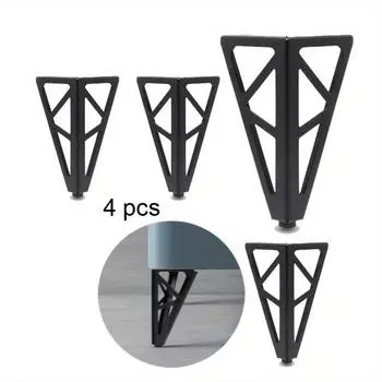 4 шт. сменные ножки для шкафа, комода, ножки для мебели своими руками, прочные металлические ножки для мебели, ножки для дивана, шкафа, стола, ножки для шкафа, дивана