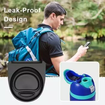 4 шт. сменный набор пробок для Owala FreeSip, силиконовая прокладка для 19/24/32/40 унций, уплотнительная крышка для бутылки, герметичные аксессуары 4pcs красный