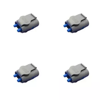 4 шт. соединитель манжеты для измерения артериального давления, заглушка для подключения воздушного шланга, аксессуары для измерения артериального давления, больничные принадлежности для клиники, часть манжеты для измерения артериального давления